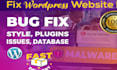 fix wordpress critical errors and elementor issues