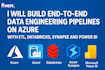 build data engineering pipelines on azure with etl, data lake and power bi