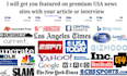 get you featured on premium USA news sites seo guest post article or interview