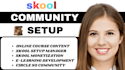 build your skool community mighty network ghl setup audit skool course