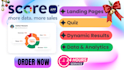 build high converting scoreapp quiz scoring system and lead generation funnel