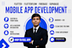 build a flutter or flutterflow mobile app for android and ios