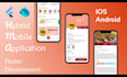 develop a professional mobile app for android, ios, flutter