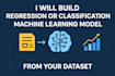 build predictive ml models regression and classification