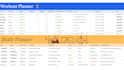 create an organized study and fitness plan