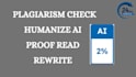 humanize ai content and check plagiarism