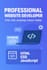 develop professional websites using HTML, CSS, javascript, python and mysql