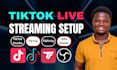 set up tiktok live on PC with live studio obs virtual cam and tikfinity alerts