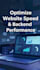 optimize your website speed and backend performance