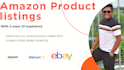 do professional amazon listing creation and fix amazon variation listing