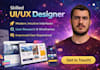 design and redesign professional figma UI UX websites responsive on all devices