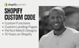 be your senior shopify developer for your site