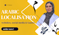 do arabic localisation for websites, games and mobile apps