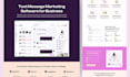 develop bulk SMS software, crm software, mlm ai saas app, base44, replit, vercel