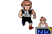do 2d spritesheet for pixel game art  pixel art animation pixel art character