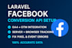 integrate facebook capi in laravel with ga4 and GTM server side tracking setup
