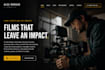 build squarespace photographer website videographer filmmaker portfolio website