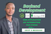 be your professional backend developer with nodejs, express, and apis