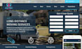 design squarespace moving services website relocation website logistic booking