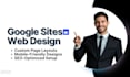 create responsive google sites website with domain connection