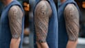 create your custom tribal polynesian tattoo sleeve
