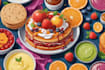 paint food and beverage illustration