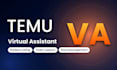 be your temu virtual assistant and store management