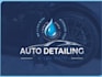 create auto detailing and car wash logo