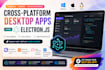develop cross platform desktop apps using electronjs