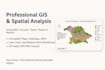 create professional gis maps, spatial analysis, and visualizations using qgis