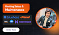 setup your hosting, fix server issues, and provide ongoing website maintenance