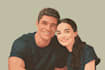 draw a cute portrait for couples or family