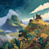 draw a landscape illustration