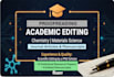 proofread and edit your manuscript