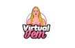 design virtual fem girlfriend software logo