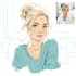 drawing cartoon vector portrait