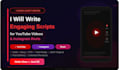write engaging youtube video script and instagram reels