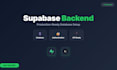integrate supabase auth database and backend with nextjs app