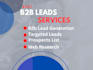 b2b leads generation with decision makers contact info