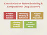 consult on protein modeling and computational drug discovery
