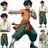 draw character design reference sheets or different poses