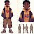 draw character design reference sheet