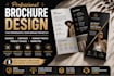 design a professional business brochure or company profile