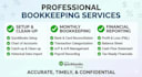 do accurate bookkeeping and bank reconciliation