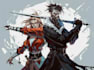 draw your dnd, anime character with action or fighting pose