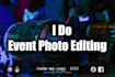 do editing wedding photos