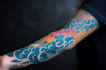 create a beautiful traditional tattoo desing