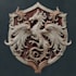 a unique fantasy book novel series logo