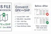 convert gpx, kml, CSV, geojson and clean your gis datasets