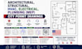 create autocad architectural and engineering floor plan for city permit approval